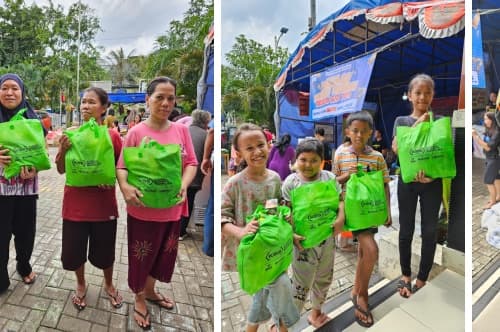 PT Kurnia Safety Supplies (KSS) Salurkan Bantuan Sembako untuk Masyarakat yang Membutuhkan