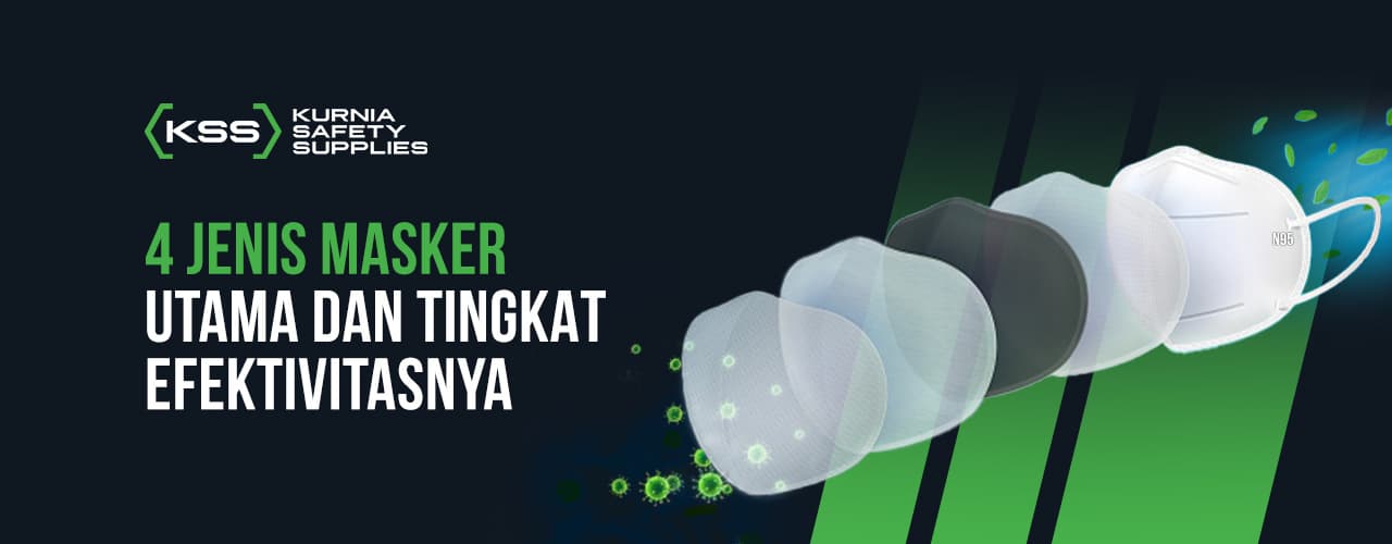 4 Jenis Masker Utama Dan Tingkat Efektivitasnya  