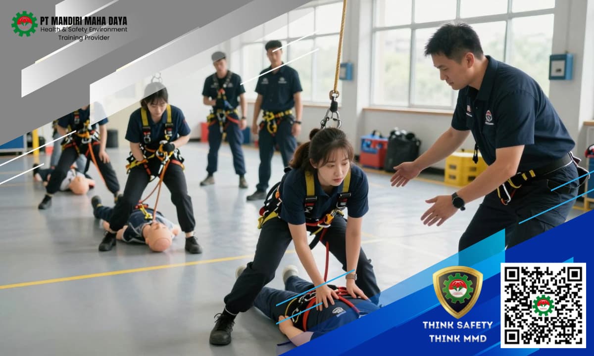 Sertifikasi Pelatihan Diagonal Rescue Di Mandiri Maha Daya
