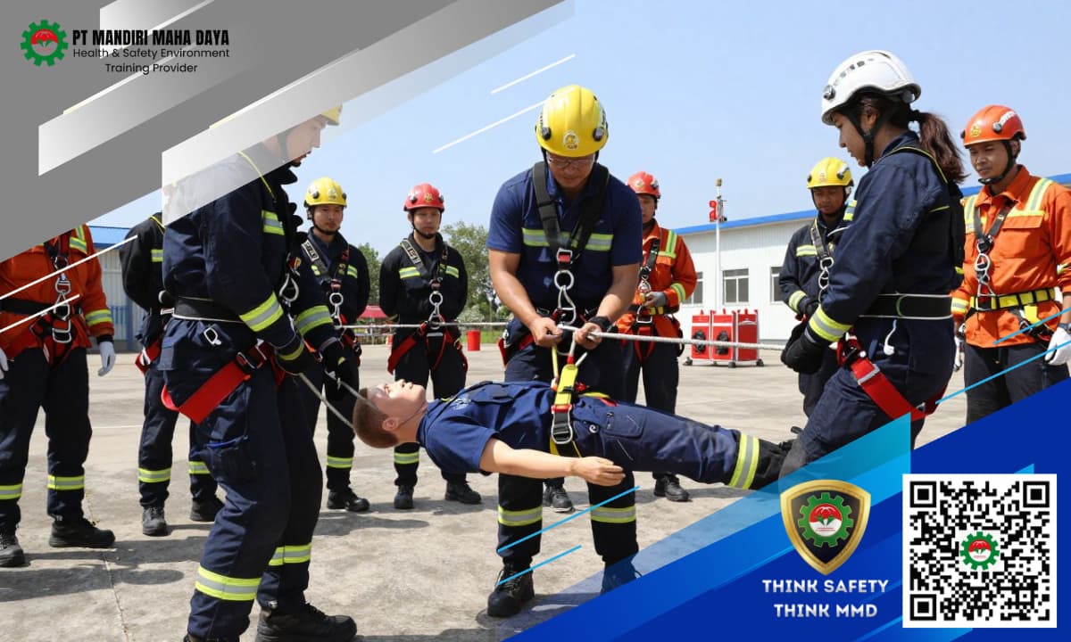 Pelatihan Horizontal Rescue Hanya Di PT Mandiri Maha Daya