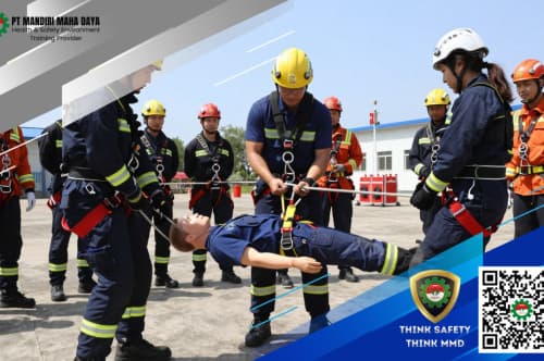 Pelatihan Horizontal Rescue Hanya Di PT Mandiri Maha Daya