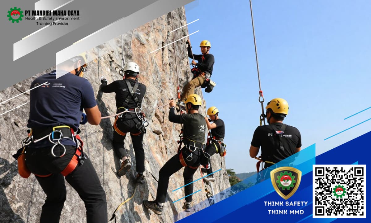 Pelatihan Vertical Rescue Terbaik Di PT Mandiri Maha Daya
