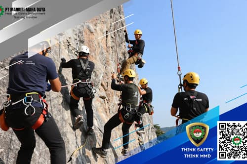 Pelatihan Vertical Rescue Terbaik Di PT Mandiri Maha Daya