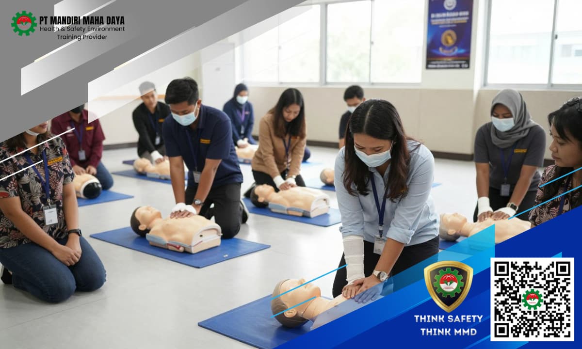 Pelatihan Petugas P3K Menjadi Handal Di PT Mandiri Maha Daya