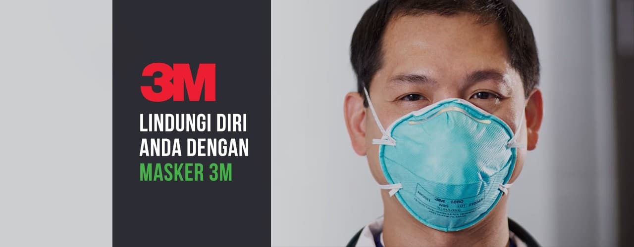 Masker 3M - Lindungi Diri Anda Dari Patogen di Udara Dengan Masker 3M