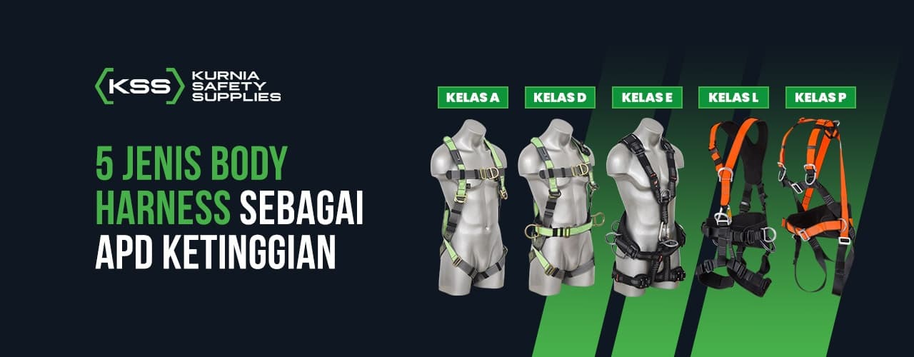 5 Jenis Body Harness Sebagai APD Ketinggian