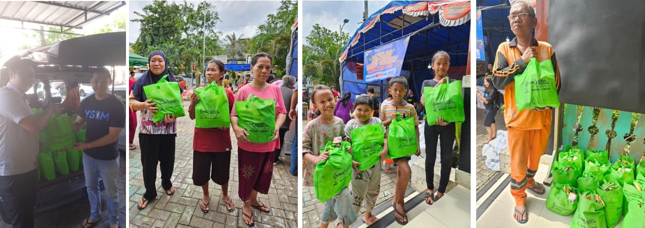 PT Kurnia Safety Supplies (KSS) Salurkan Bantuan Sembako untuk Masyarakat yang Membutuhkan