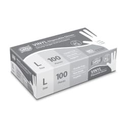 Sensi Vinyl Disposable Gloves Powder Free 100 pcs