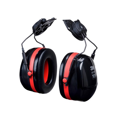 Earmuff Hitam Merek 3M