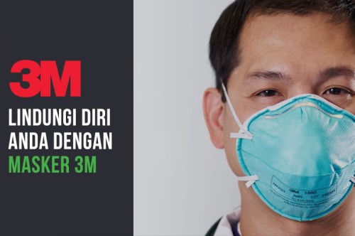 Masker 3M - Lindungi Diri Anda Dari Patogen di Udara Dengan Masker 3M