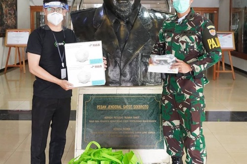 Bantuan APD dari KSS Untuk 8 RS Rujukan Covid Jakarta