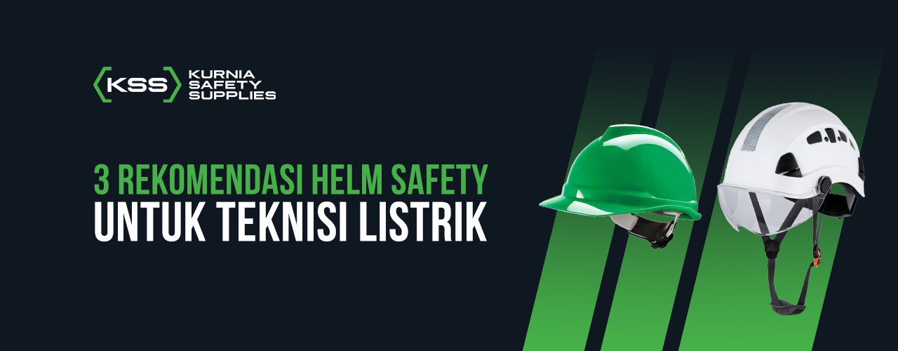 3 Rekomendasi Helm Safety untuk Teknisi Listrik