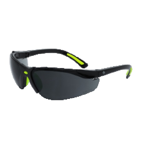 safety glasses with black color lenses 