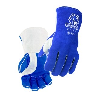 Blue Cut Resistant Welding Gloves