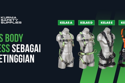 5 Jenis Body Harness Sebagai APD Ketinggian  