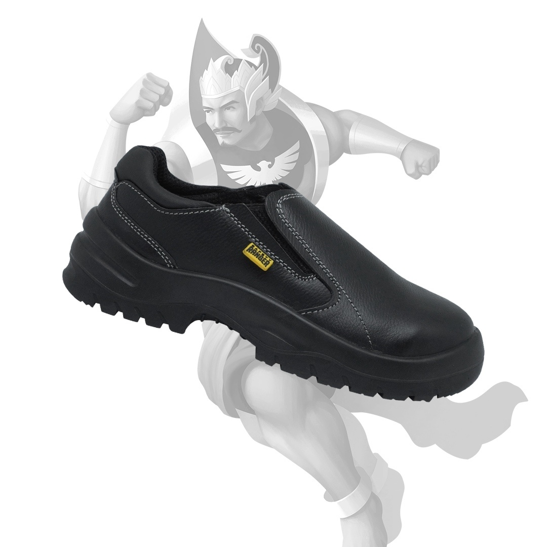 Black Safety Shoes From Safety Ranger