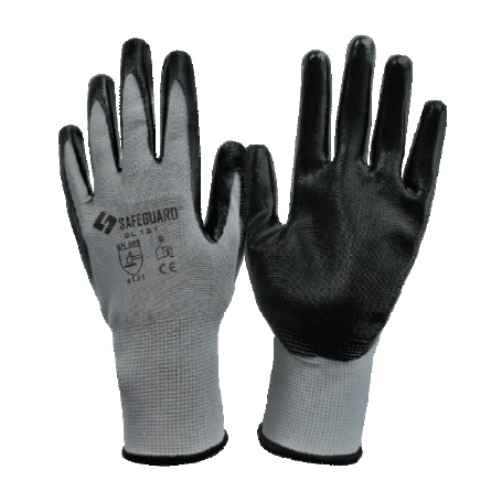 Sarung tangan safety warna hitam