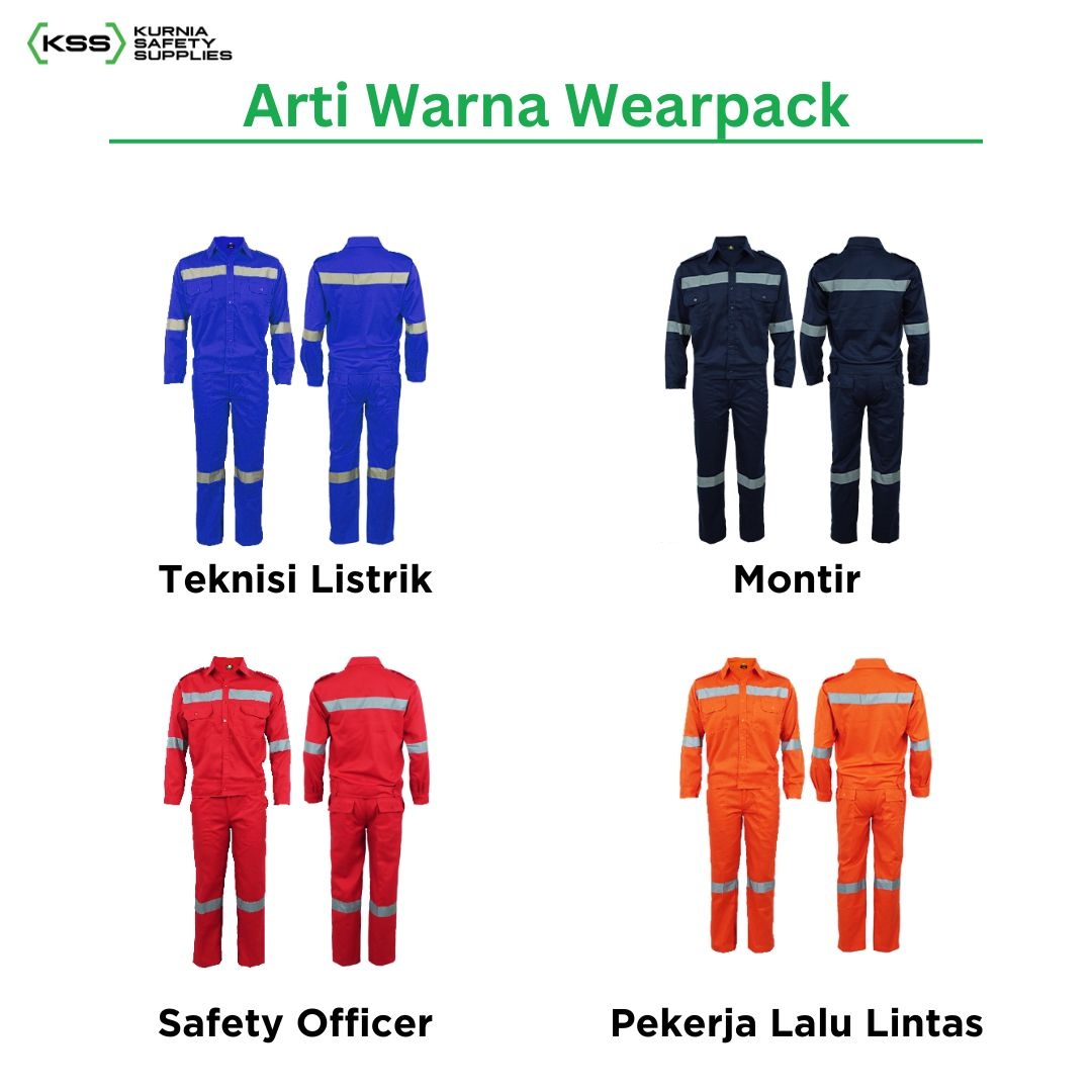 Arti Warna Wearpack Di Industri Yang Berbeda