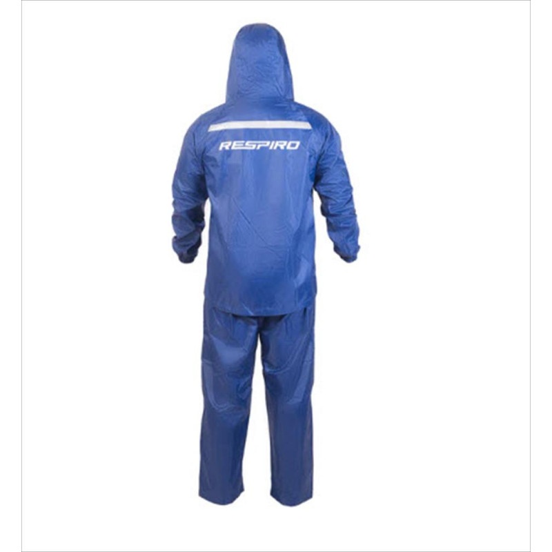 Jas Hujan Respiro Biru Setelan