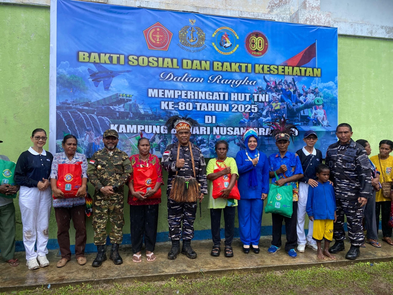 Kegiatan Bakti Sosial Di Kampung Urfu