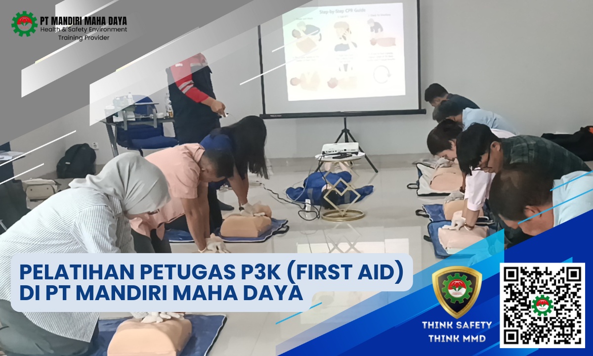 Pelatihan First Aid Di PT Mandiri Maha Daya
