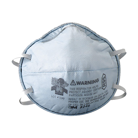 R95 respirator outlet