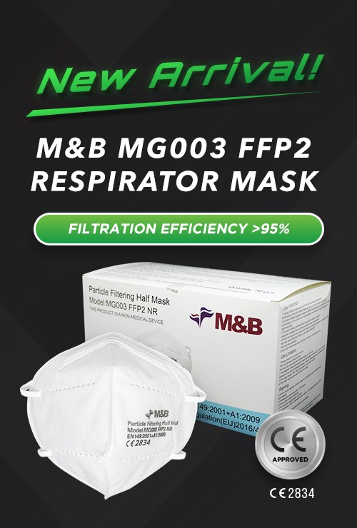 Produk Terbaru Masker M&B MG003 FFP2